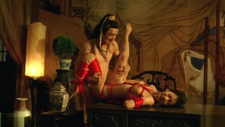 Deslumbrante perra japonesa en un vídeo porno muy caliente