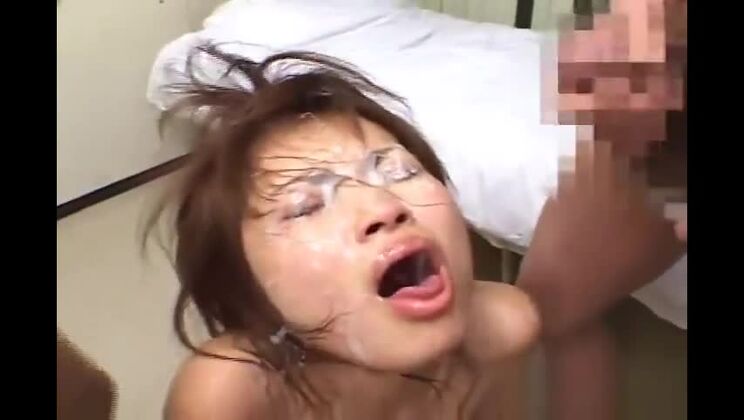 Clip xxx loco Bukkake la más loca y bonita