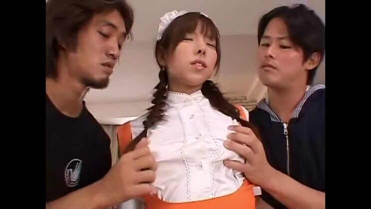 La mejor puta japonesa en una escena de Creampie increíble, MILF JAV.