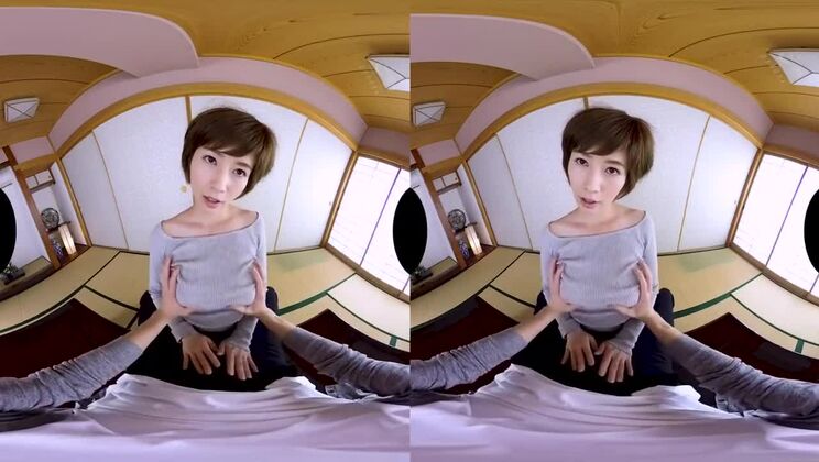 La modelo japonesa más nueva en la película JAV New Blowjob/Fera, muy guapa.