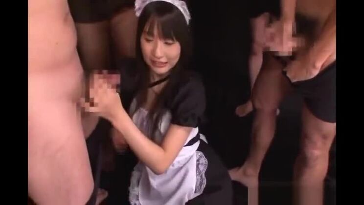 Increíble escena xxx Bukkake fantástica, es increíble