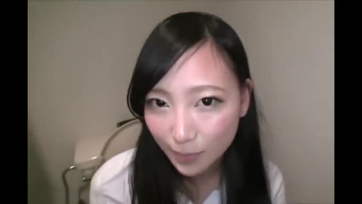 La mejor chica japonesa en New Amateur, versión exclusiva de escena JAV de masturbación manual